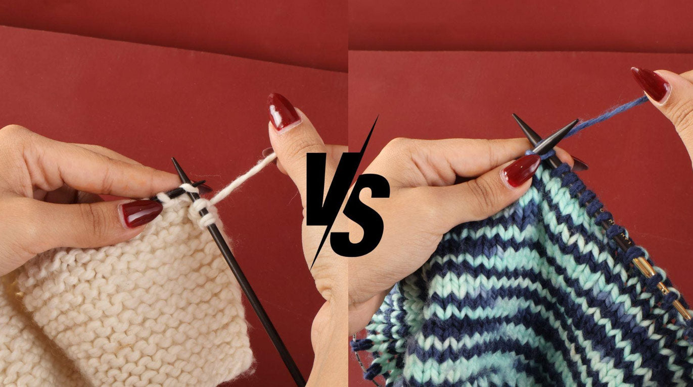 Stockinette vs Garter: Which is Better for Beginners?