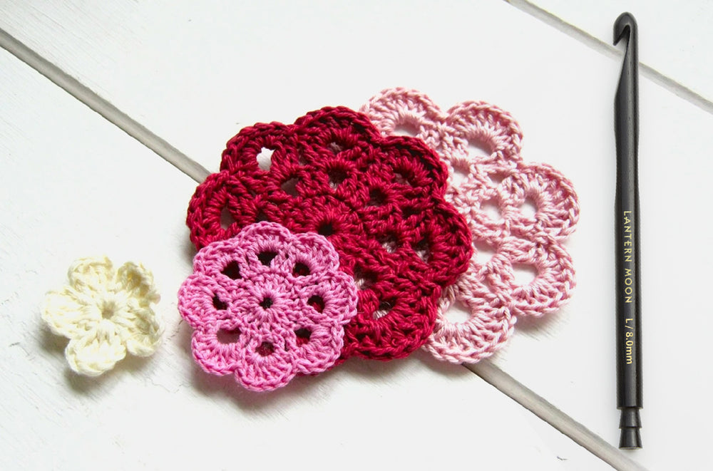 Learn to crochet flower