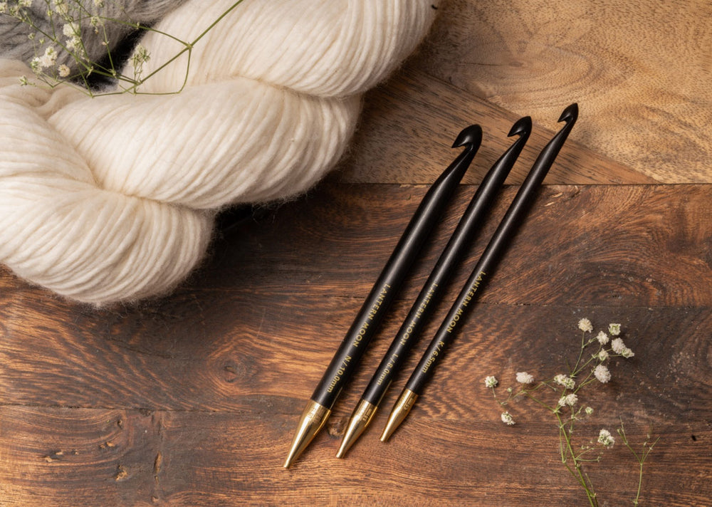 Tunisian Crochet Hooks from Lantern Moon