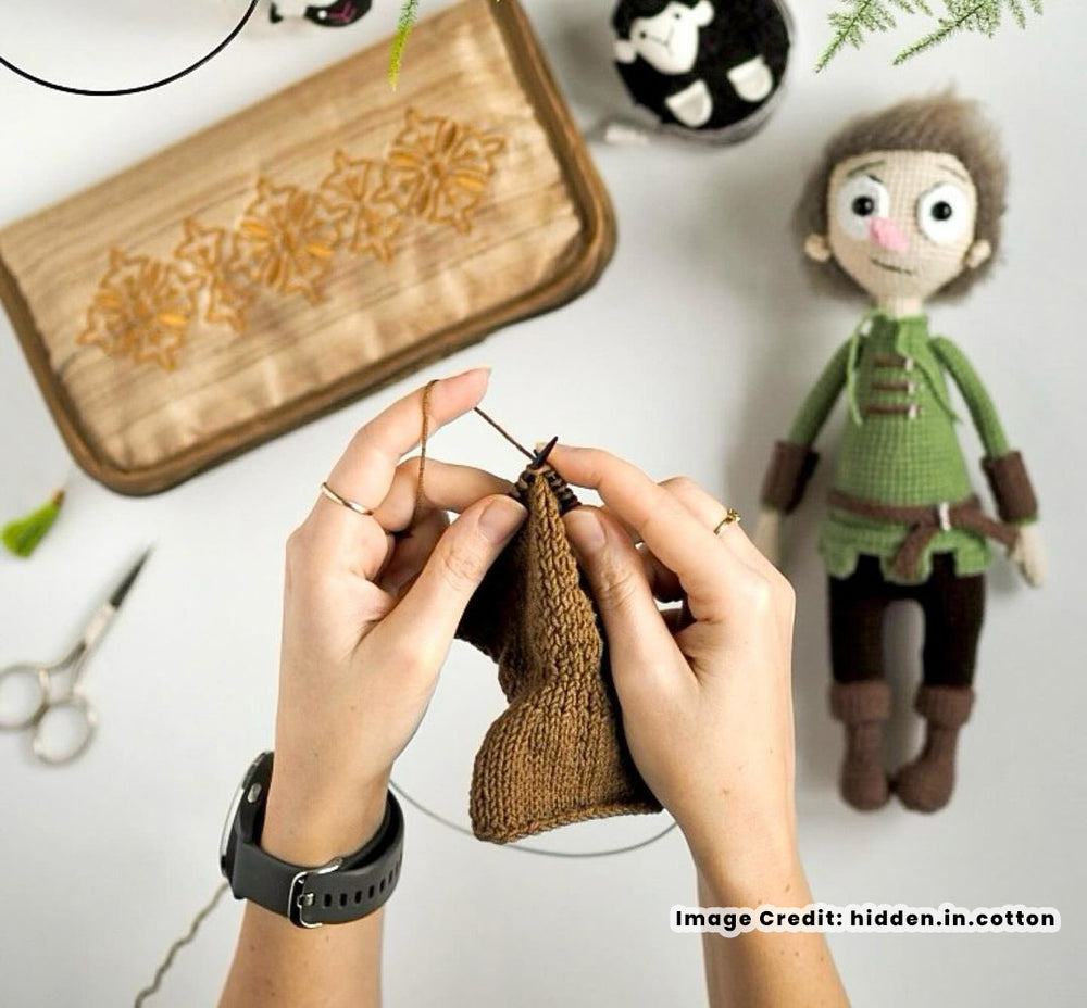 How To Transfer Stitches from One Needle to Another