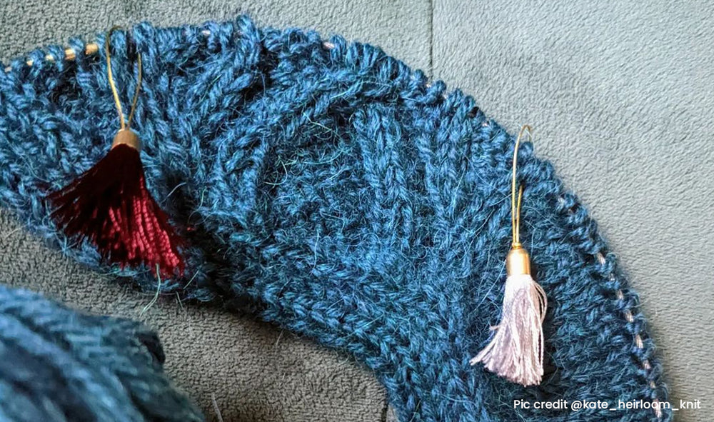 Knitting a Cardigan on Circular Knitting Needles