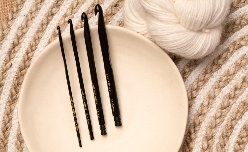 Crochet hook by lantern moon