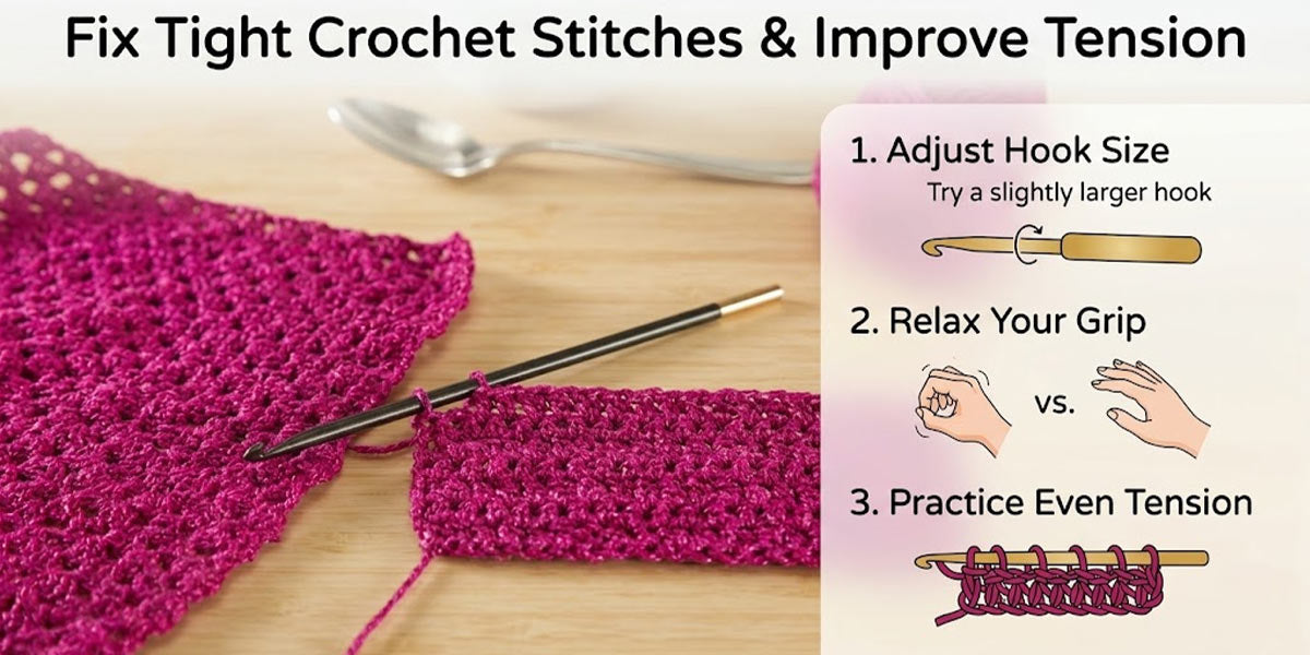 Why Is My Crochet Too Tight? Causes, Fixes & Pro Tips 