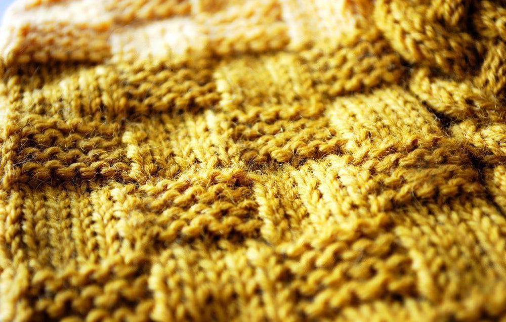 basket weave knit