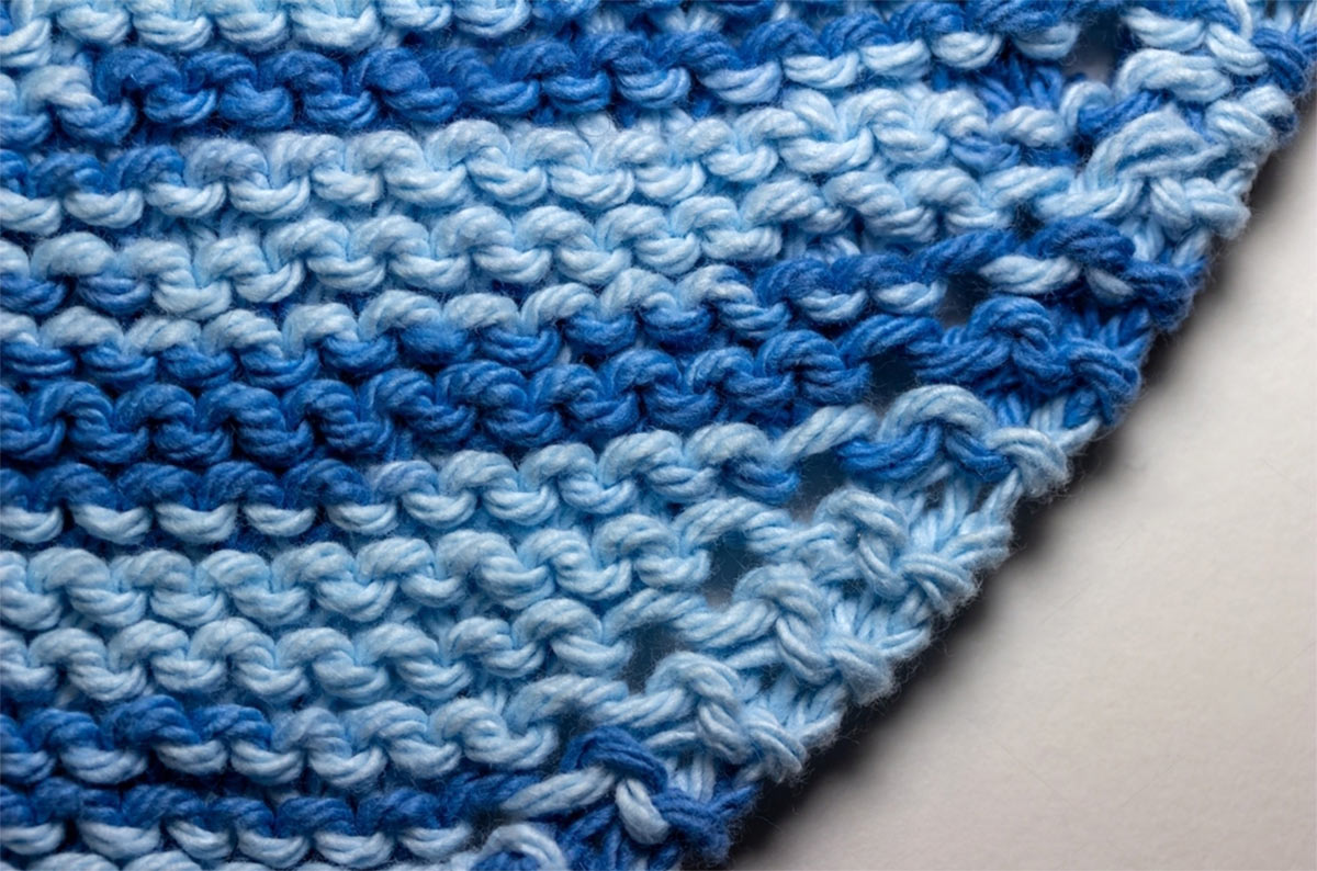 How to knit the Garter stitch?