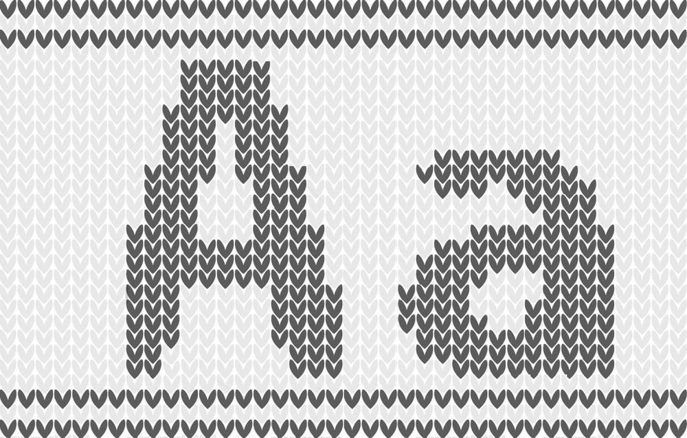 Learn Alphabet Knitting Add the Alphabet to Your Knits Lantern Moon