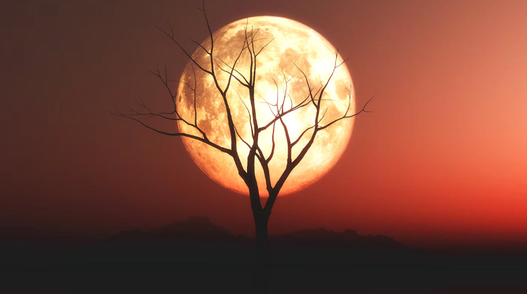 Celebrating The Blood Moon With Handcrafts 